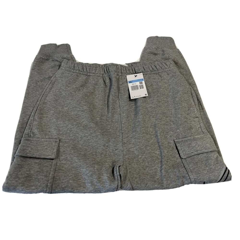 Nike Training Gym Pants Mens Tapered Grey Standard Fit Size Medium